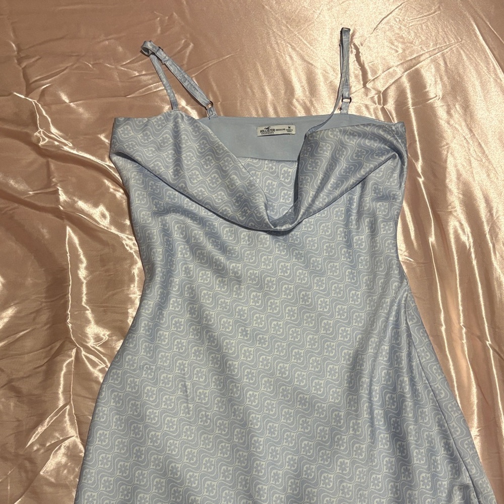 Hollister Light Blue Mini Dress